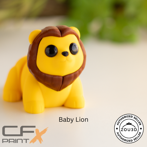 3D PRINTED ZOU3D BABY ANIMALS