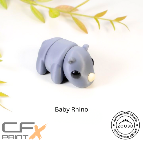 3D PRINTED ZOU3D BABY ANIMALS