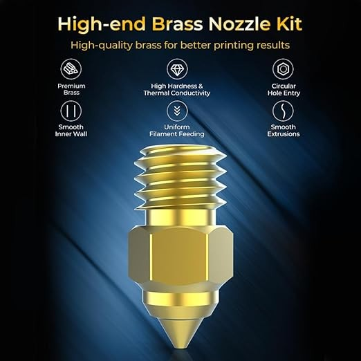 CREALITY HIGH END BRASS NOZZLE KIT