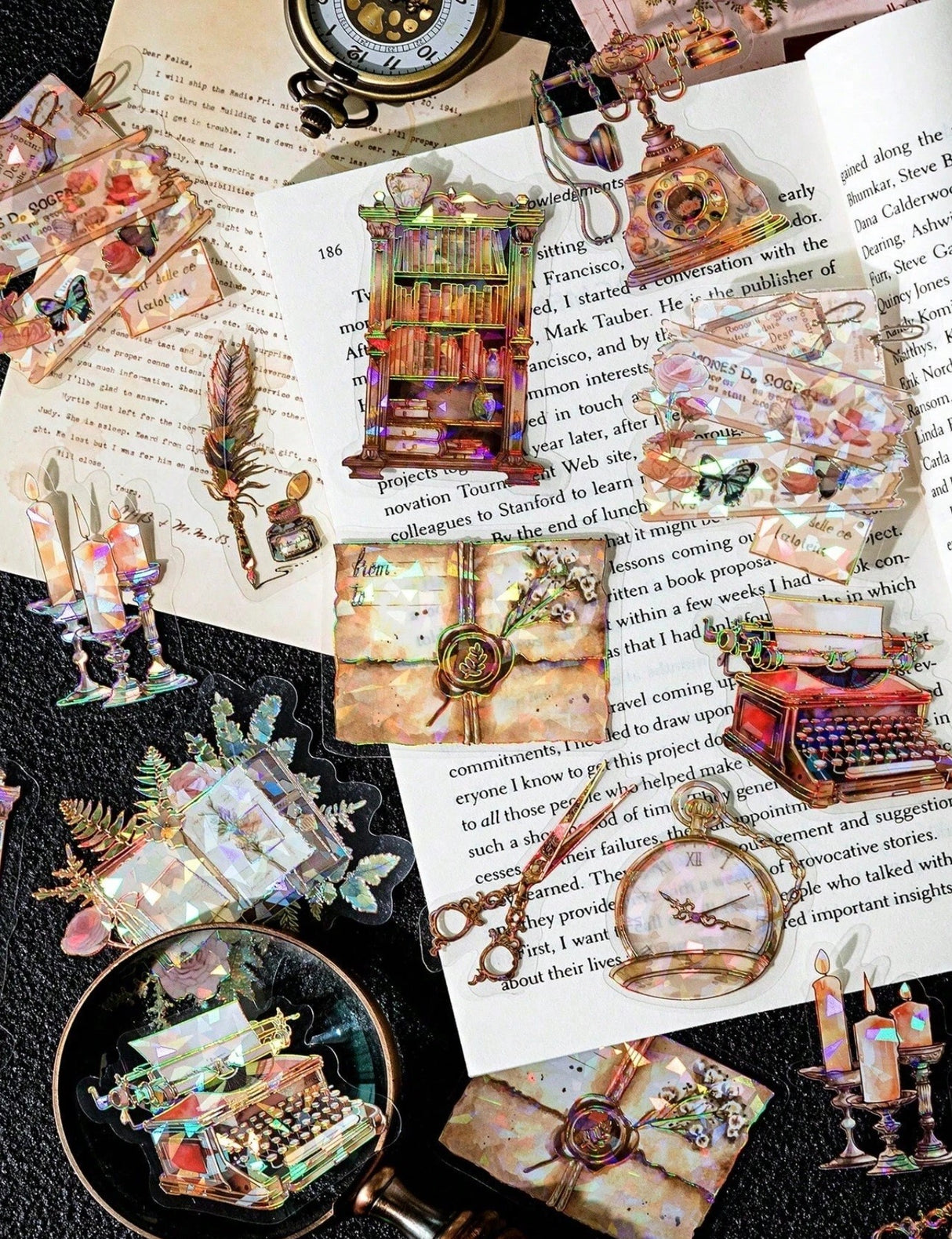 DIE CUT STICKERS - SPECIAL EFFECT 10 PACK