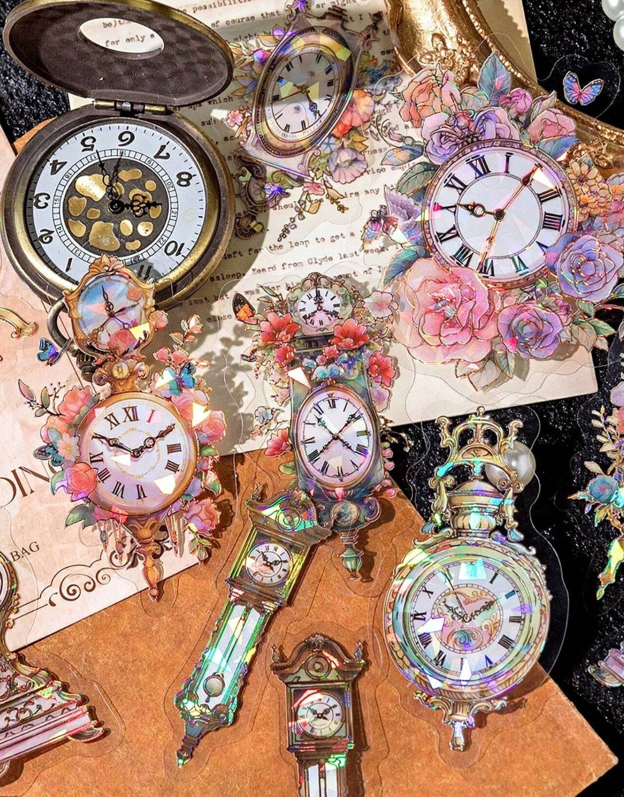 DIE CUT STICKERS - SPECIAL EFFECT 10 PACK