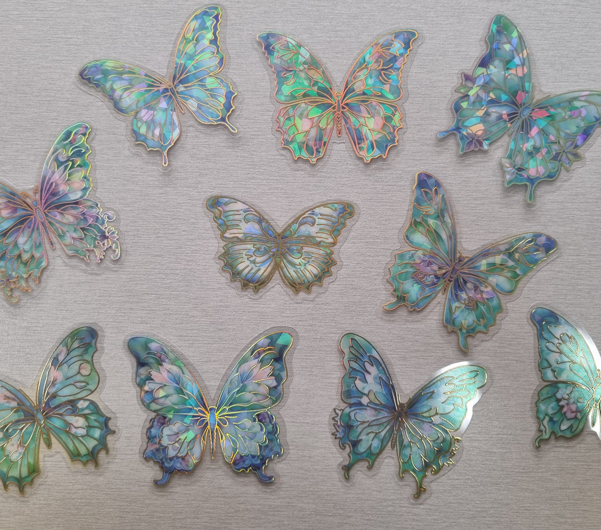 DIE CUT STICKERS - SPECIAL EFFECT 10 PACK