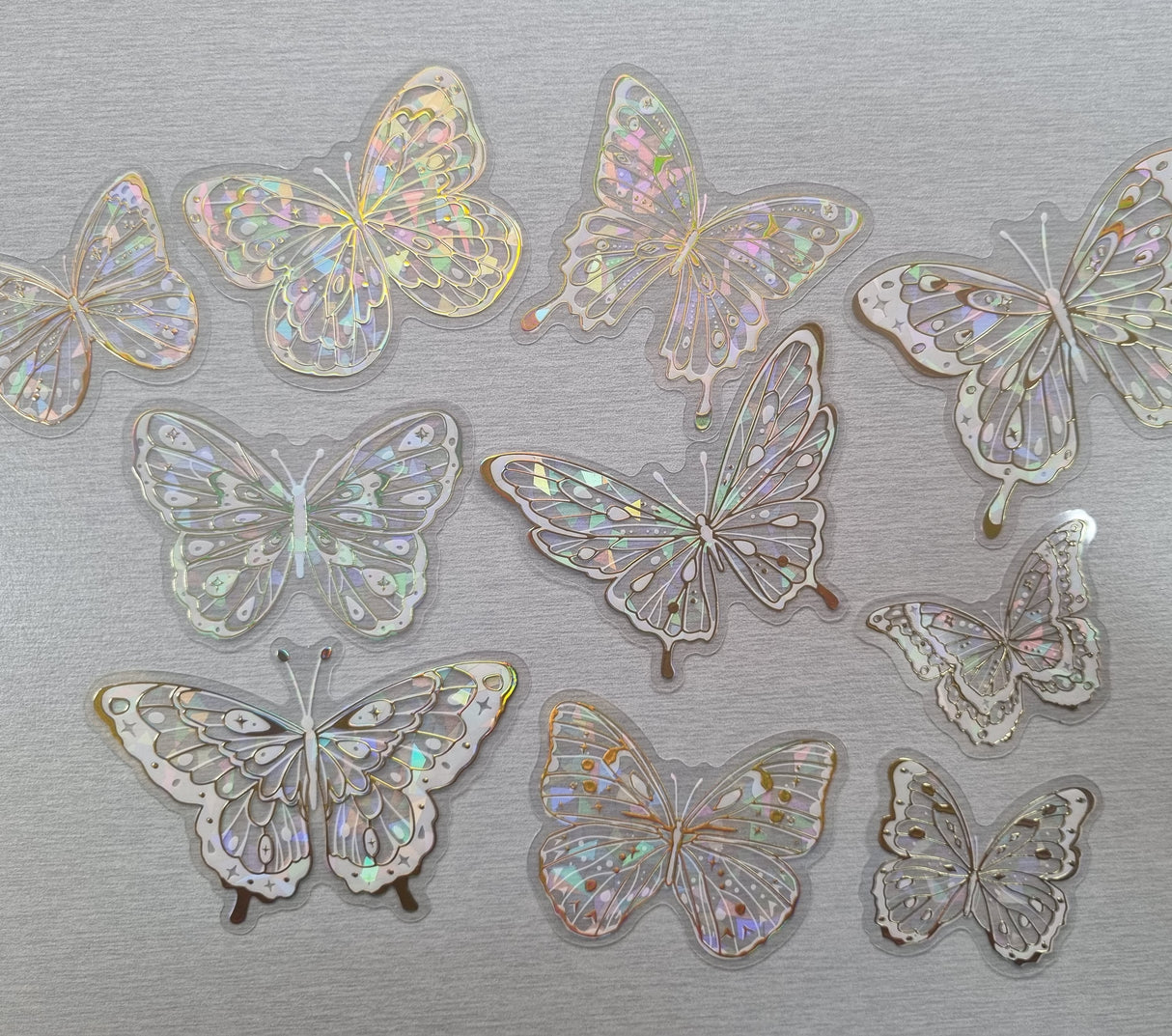 DIE CUT STICKERS - SPECIAL EFFECT 10 PACK