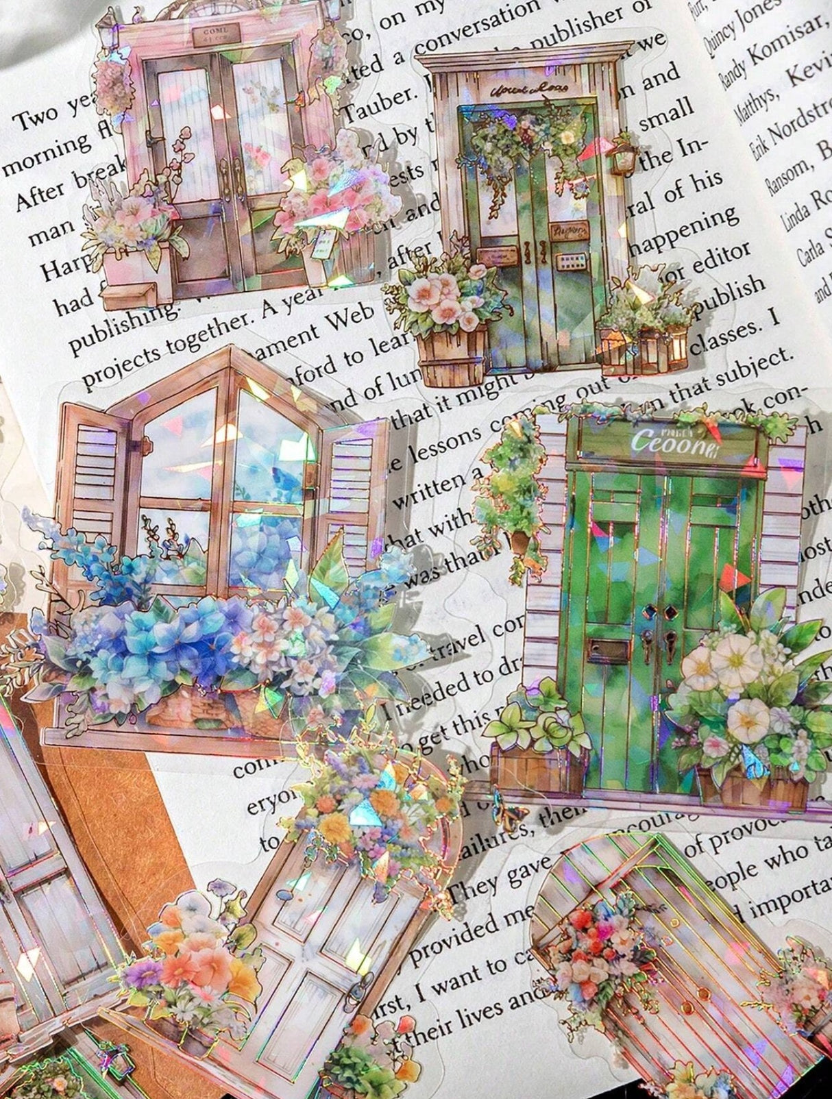 DIE CUT STICKERS - SPECIAL EFFECT 10 PACK