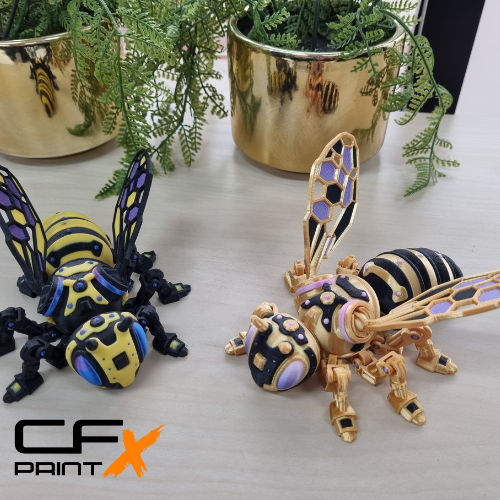 3D PRINTED CYBER BEE FIDGET