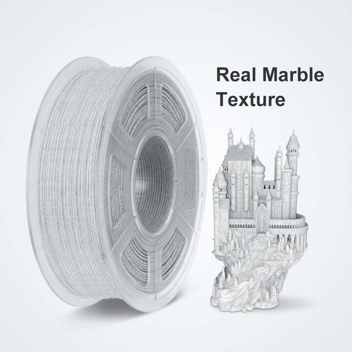 SUNLU PLA MARBLE 3D PRINT FILAMENT 1.75mm 1KG