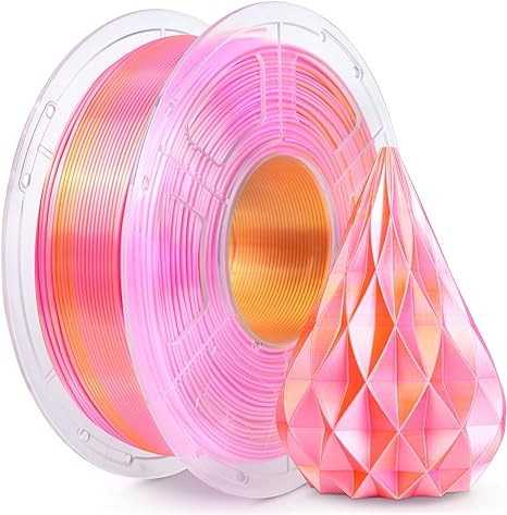 SUNLU SILK PLA+ DUAL COLOUR 3D PRINT FILAMENT 1.75mm 1KG