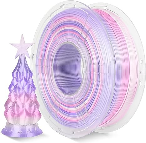 SUNLU SILK PLA+ RAINBOW 3D PRINT FILAMENT 1.75mm 1KG