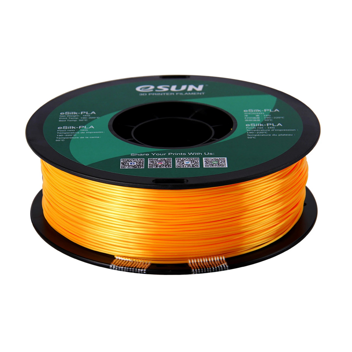 eSUN Silk PLA 3D Print Filament 1.75mm 1KG