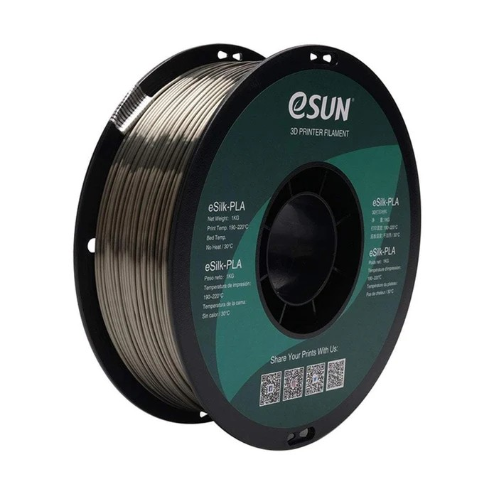 eSUN Silk PLA 3D Print Filament 1.75mm 1KG