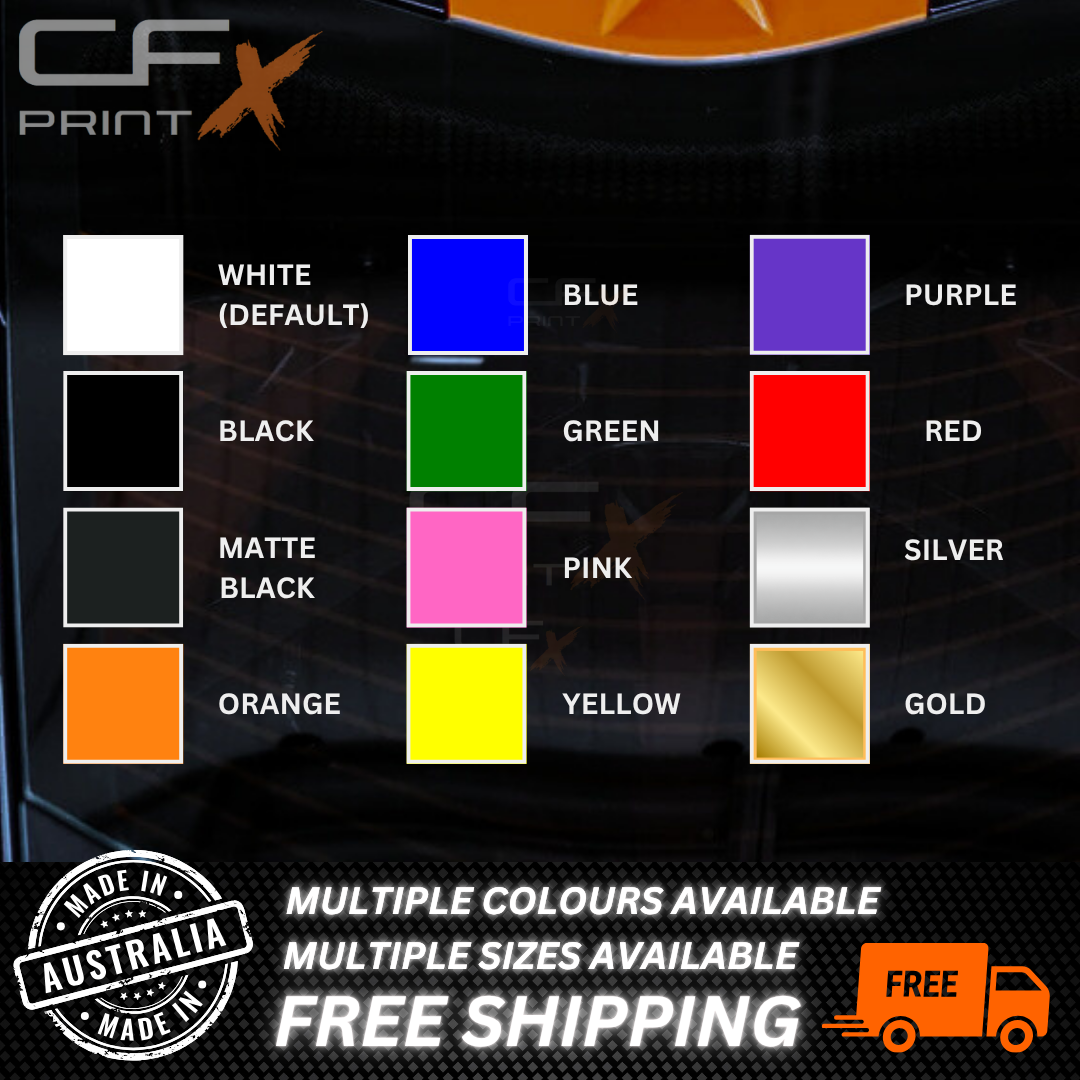 NECK BREAKER Car Ute Windscreen decal sticker big banner JDM 1