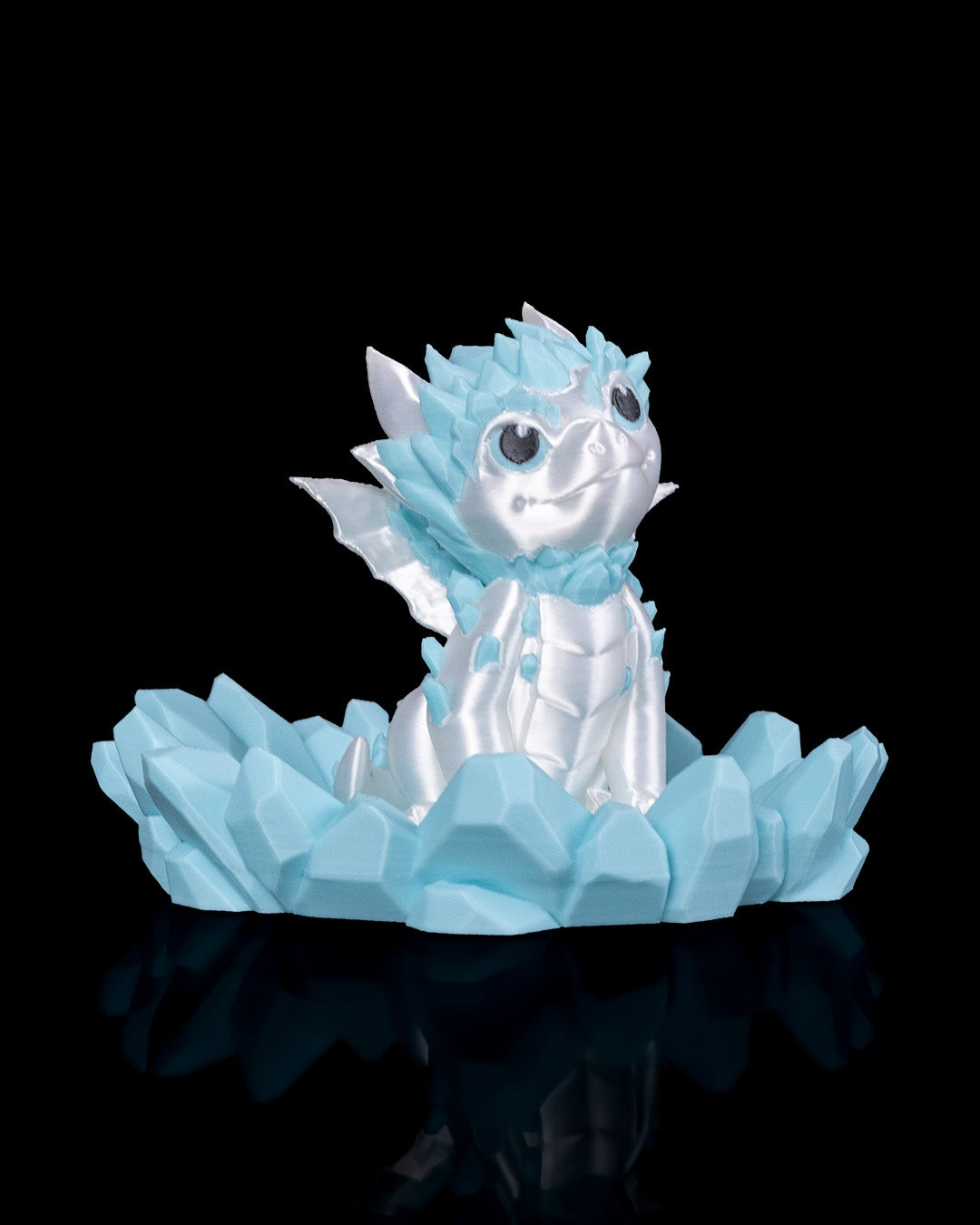 CRYSTALLIS THE DRAGON 3D PRINTED ORNAMENT