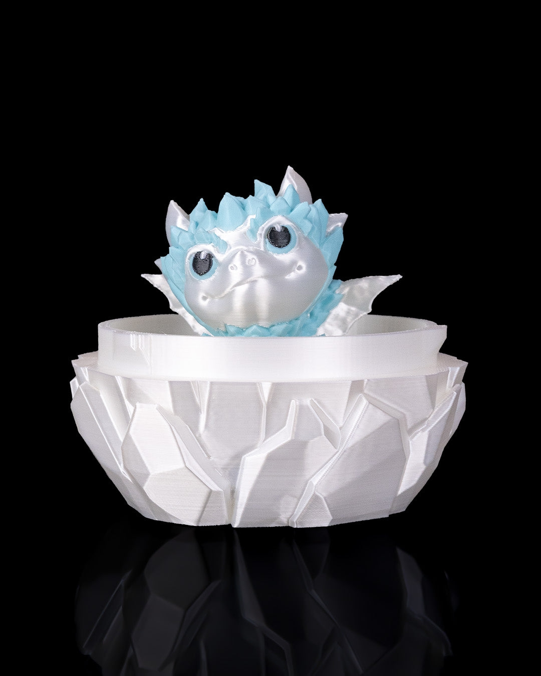 CRYSTALLIS THE DRAGON 3D PRINTED ORNAMENT