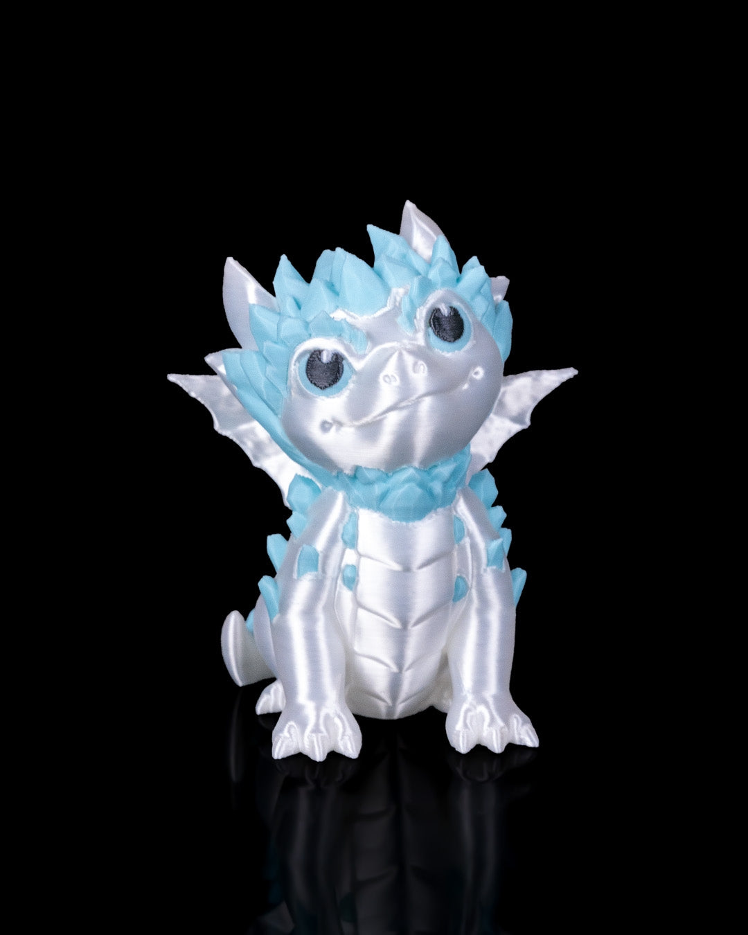 CRYSTALLIS THE DRAGON 3D PRINTED ORNAMENT