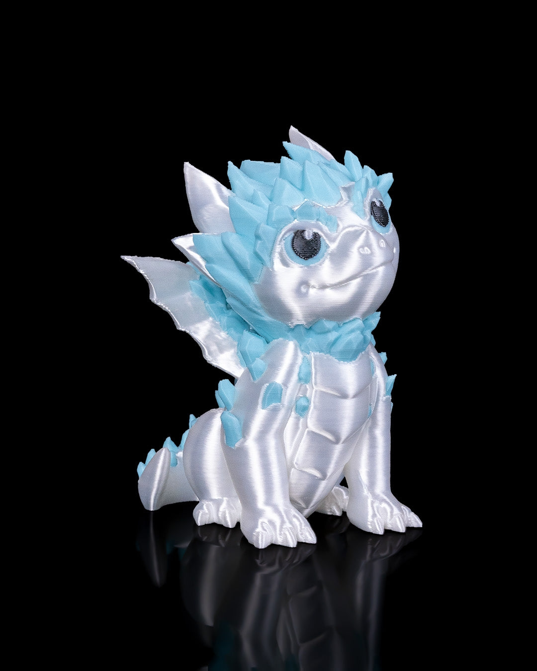 CRYSTALLIS THE DRAGON 3D PRINTED ORNAMENT