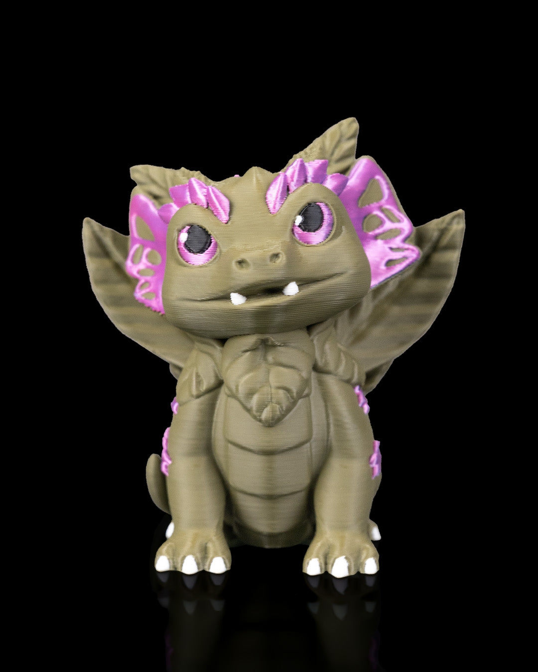 FLORA DRAGON 3D PRINTED ORNAMENT