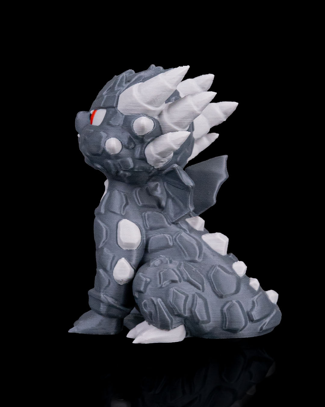 ROCKY DRAGON 3D PRINTED ORNAMENT