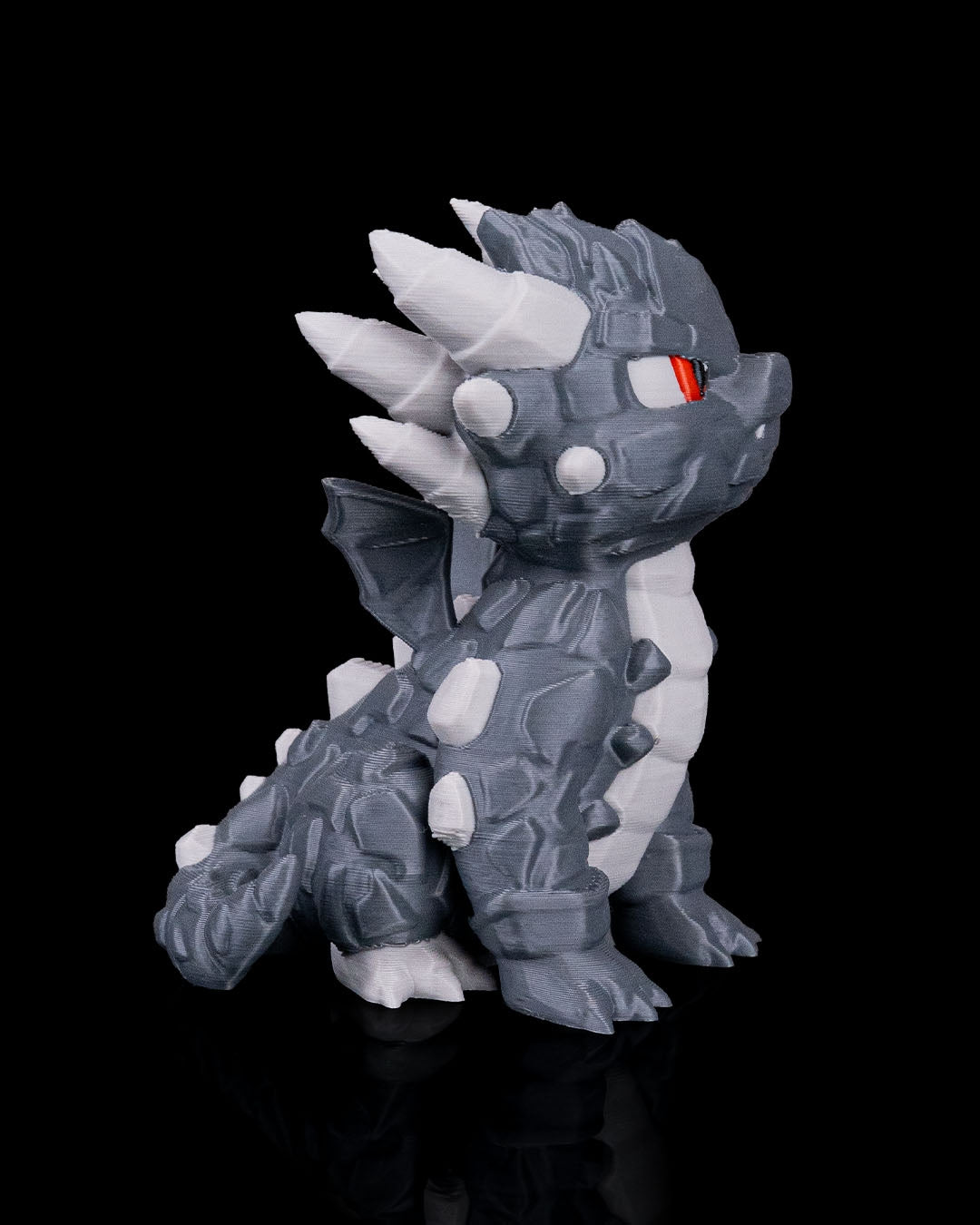 ROCKY DRAGON 3D PRINTED ORNAMENT