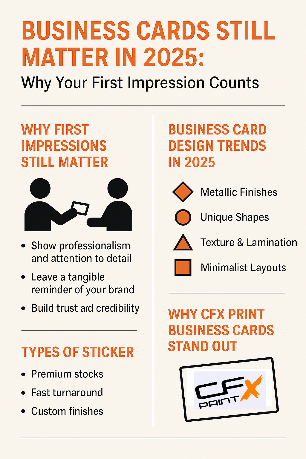 Business Cards Still Matter in 2025: Why Your First Impression Counts
