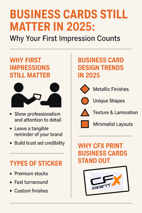 Business Cards Still Matter in 2025: Why Your First Impression Counts