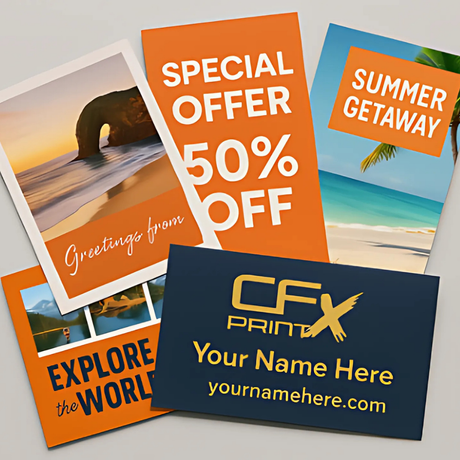 POSTCARDS & RACKCARDS