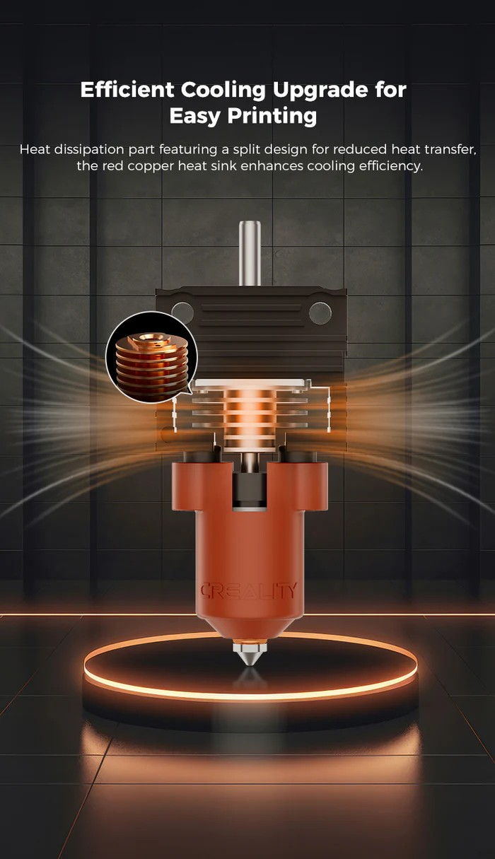 CREALITY K1 SERIES CERAMIC HEATING BLOCK KIT
