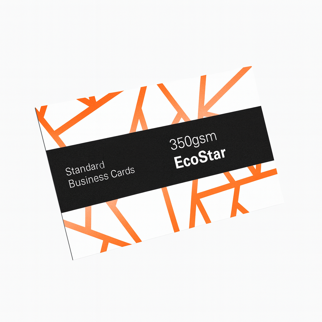 90x55 350gsm EcoStar Uncoated 100% Recycled Print 2 Sides