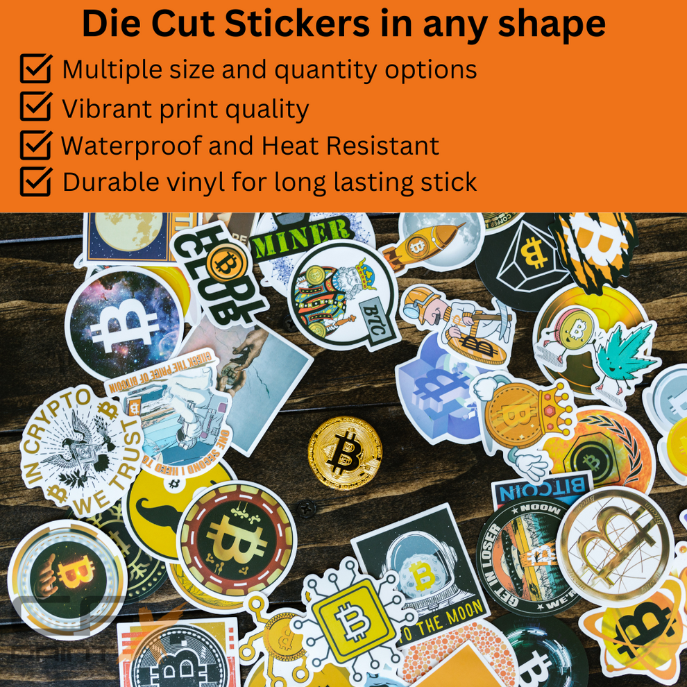 CUSTOM DIE CUT STICKERS CFX Print