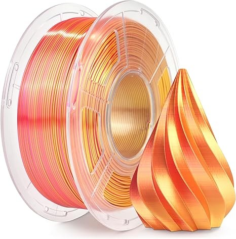 SUNLU SILK PLA+ DUAL COLOUR 3D PRINT FILAMENT 1.75mm 1KG