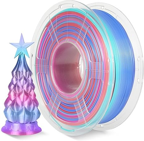 SUNLU SILK PLA+ RAINBOW 3D PRINT FILAMENT 1.75mm 1KG