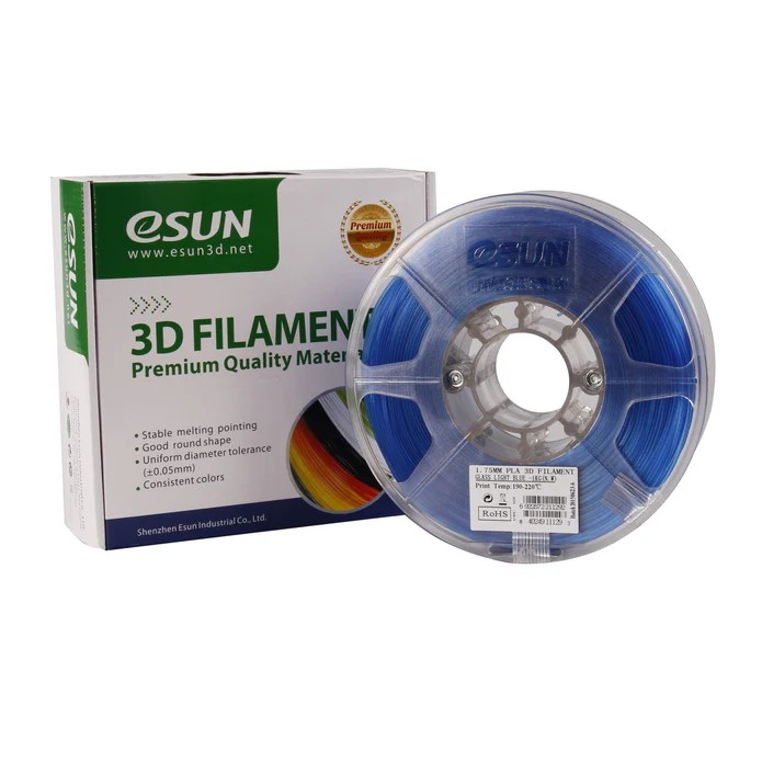 eSUN Glass PLA 3D PRINT FILAMENT 1.75mm 1KG
