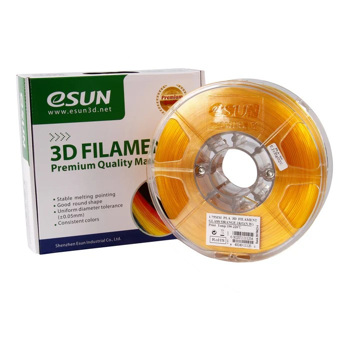 eSUN Glass PLA 3D PRINT FILAMENT 1.75mm 1KG