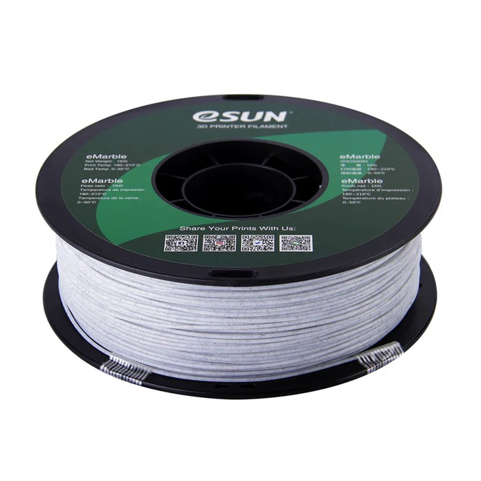 eSUN Marble PLA 3D PRINT FILAMENT 1.75mm 1KG