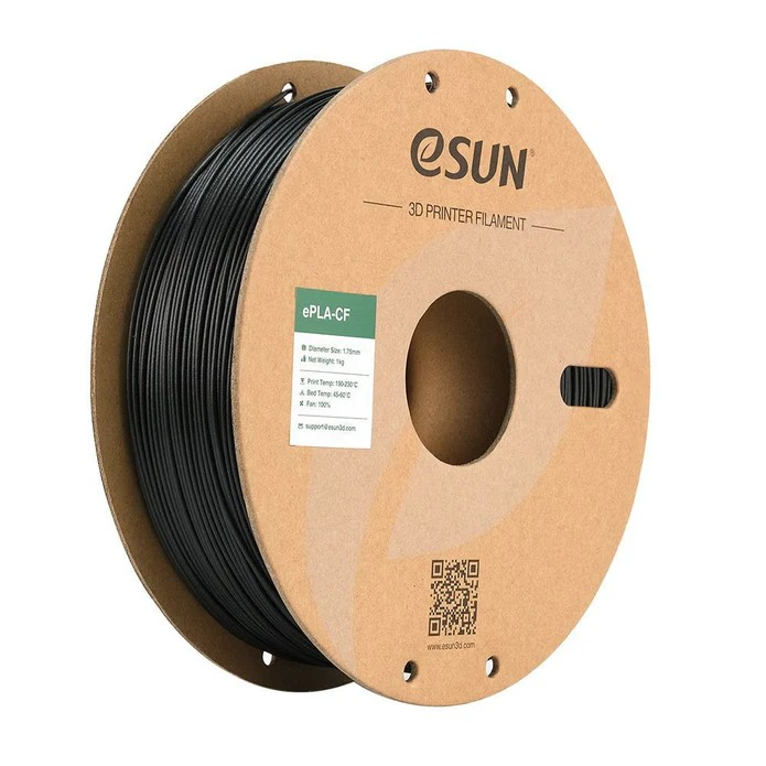 eSUN PLA-CF Carbon Fibre 3D Print Filament 1.75mm 1KG