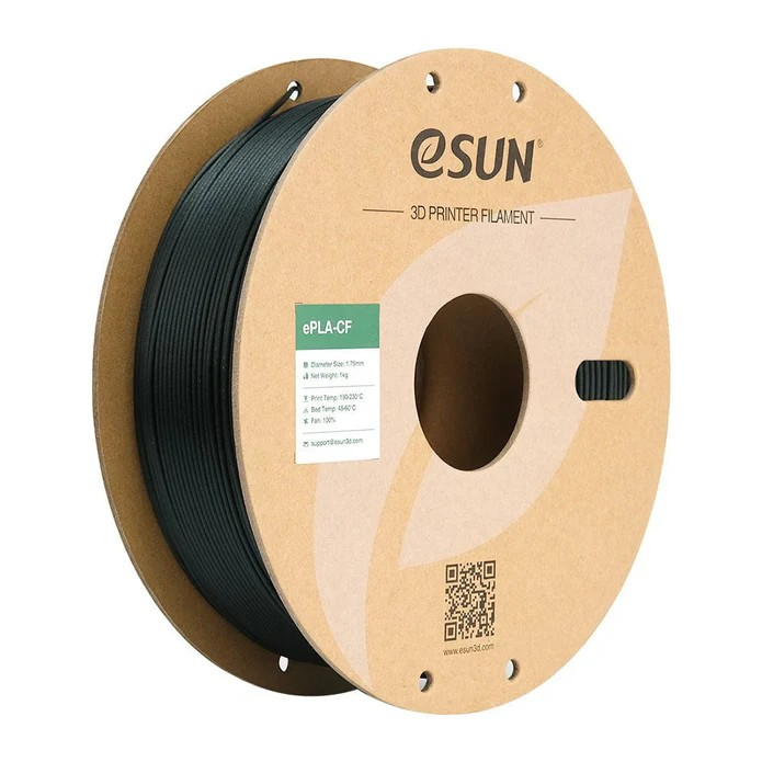 eSUN PLA-CF Carbon Fibre 3D Print Filament 1.75mm 1KG