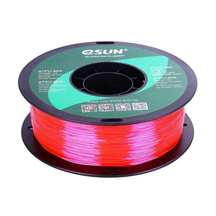 eSUN TPU 95A Flexible 3D Print Filament 1.75mm 1KG