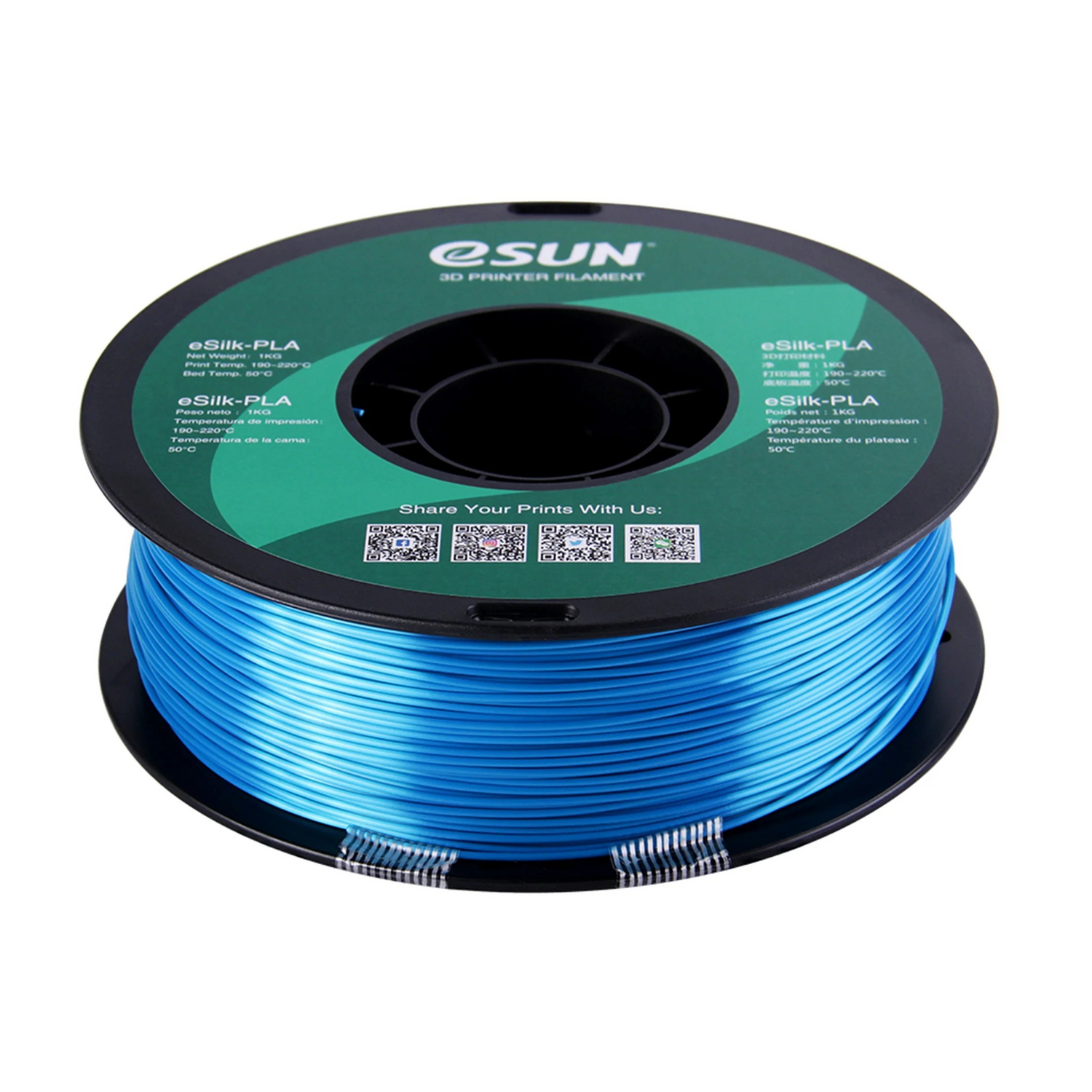 eSUN Silk PLA 3D Print Filament 1.75mm 1KG