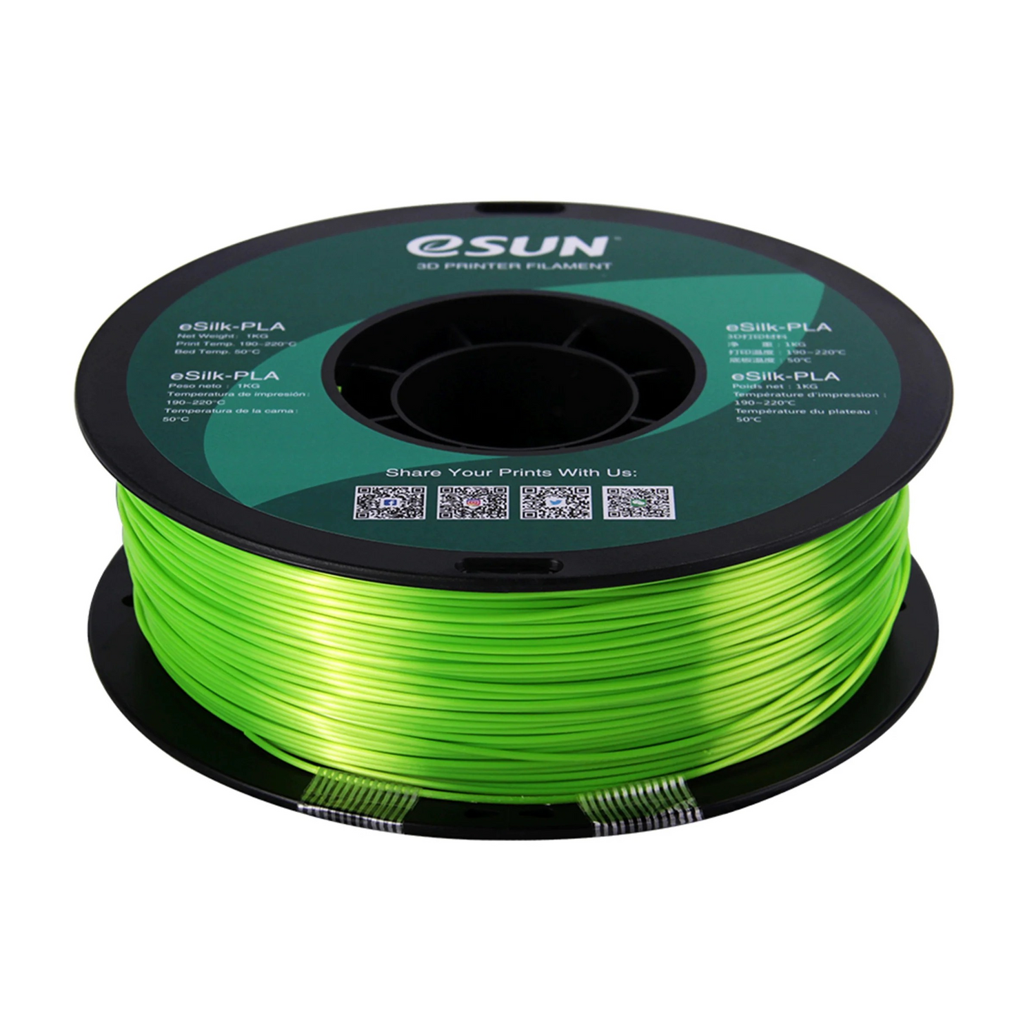 eSUN Silk PLA 3D Print Filament 1.75mm 1KG