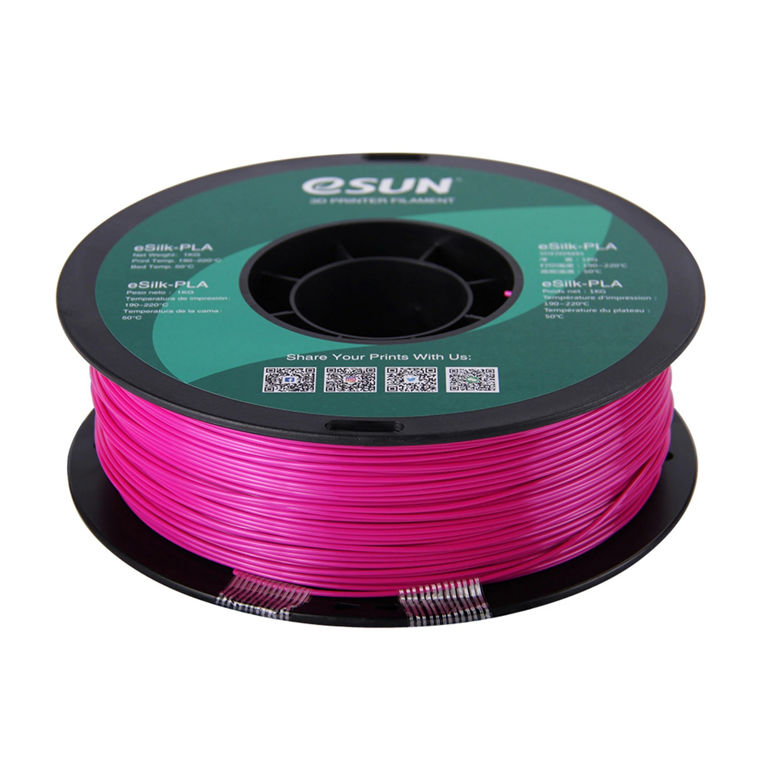 eSUN Silk PLA 3D Print Filament 1.75mm 1KG