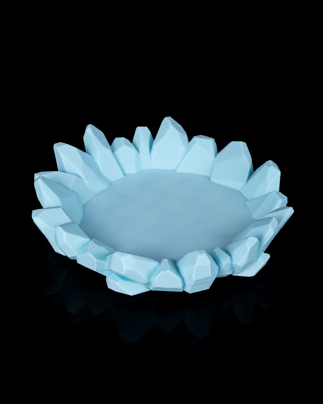 CRYSTAL DRAGON EGG 3D PRINTED ORNAMENT