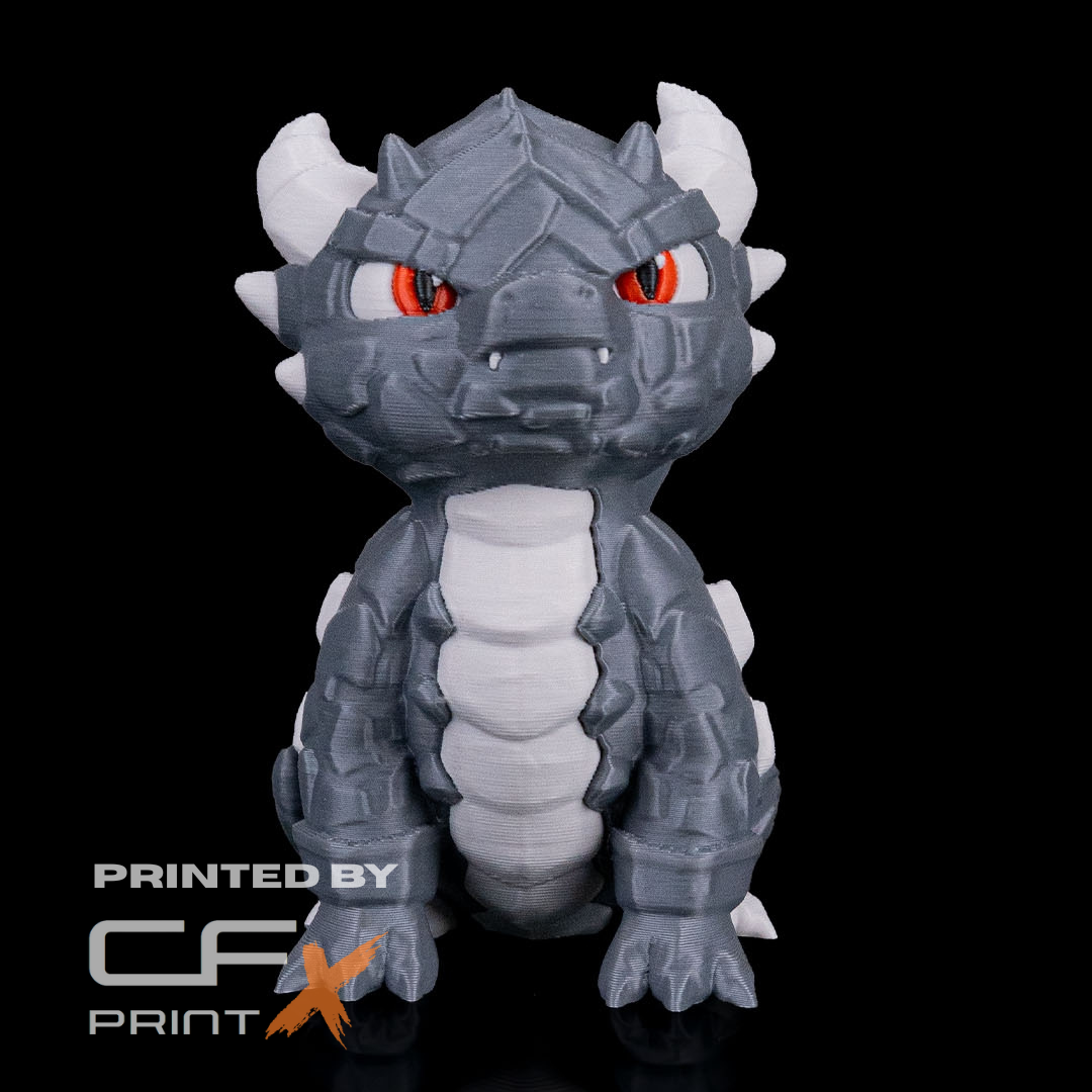 ROCKY DRAGON 3D PRINTED ORNAMENT